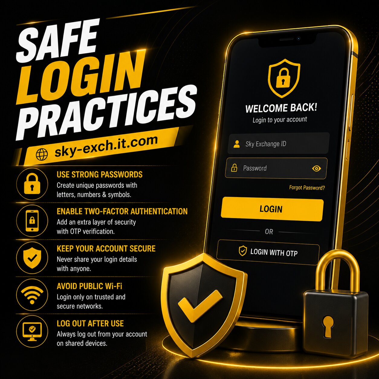 Safe Login Practices