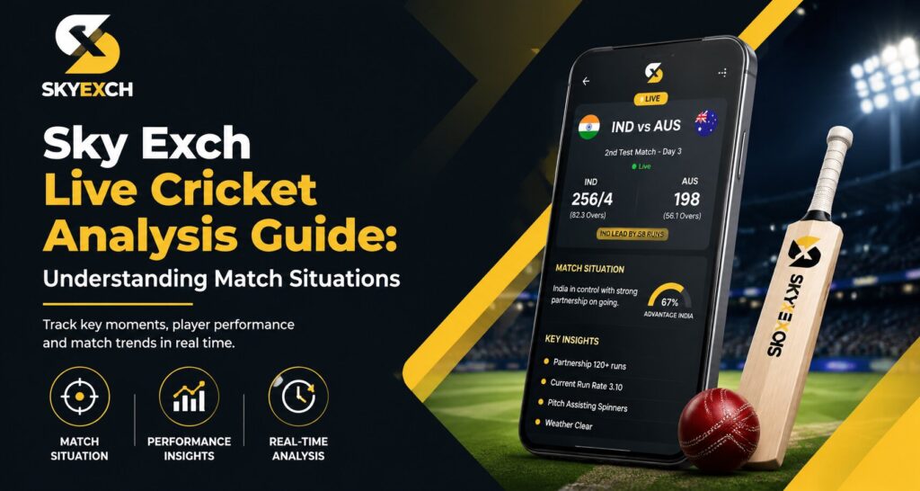 Sky Exch Live Cricket Analysis Guide: Understanding Match Situations