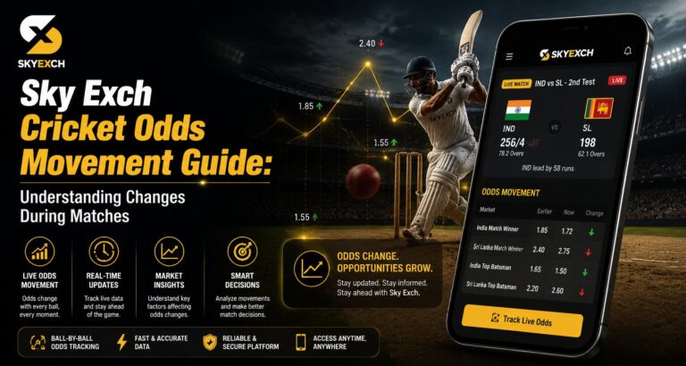 Sky Exch Cricket Odds Movement Guide: Understanding Changes During Matches