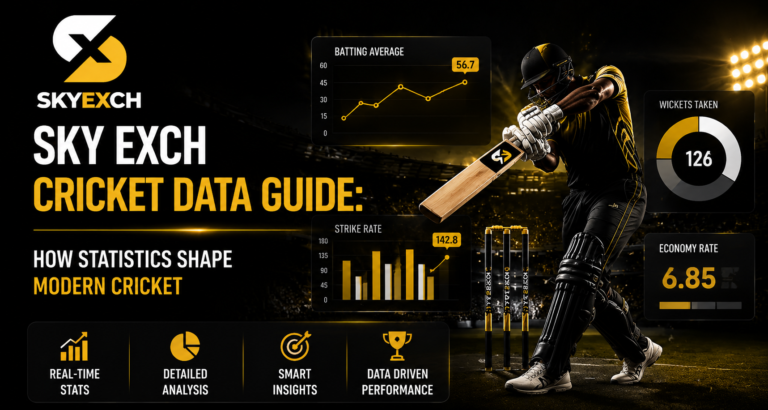 Sky Exch Cricket Data Guide: How Statistics Shape Modern Cricket