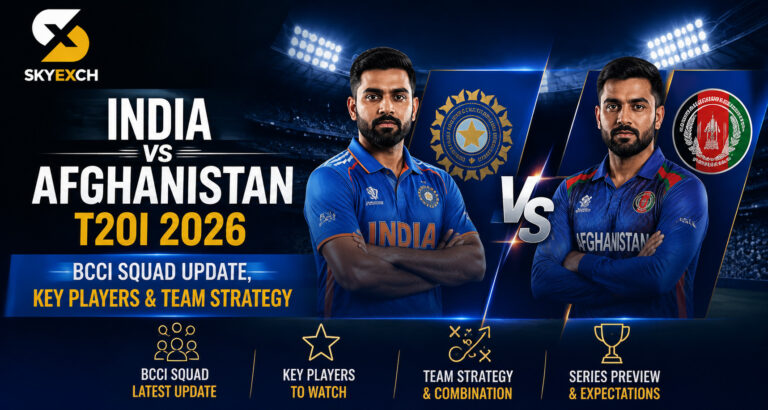 India vs Afghanistan T20I 2026: BCCI Squad Update, Key Players and Team Strategy