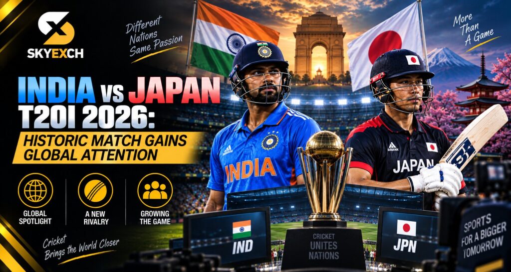 India vs Japan T20I 2026: Historic Match Gains Global Attention