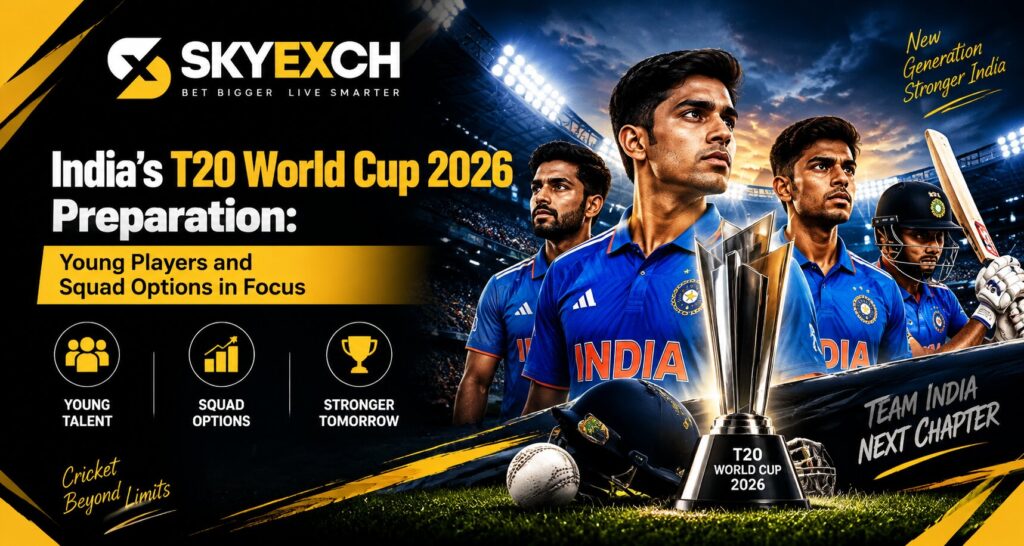 India’s T20 World Cup 2026 Preparation: Young Players Who Could Shape the Future Squad