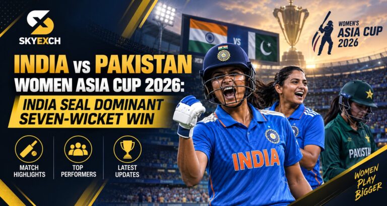 India vs Pakistan Women Asia Cup 2026: India Seal Dominant Seven-Wicket Win