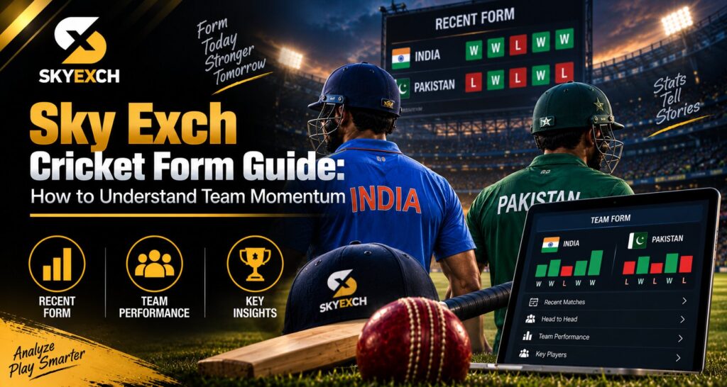 Sky Exch Cricket Form Guide: How to Understand Team Momentum