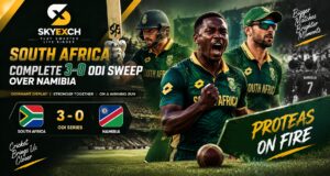South Africa Complete 3-0 ODI Sweep Over Namibia